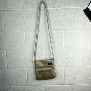 Tignanello Gold Crossbody women’s bag excellent condition